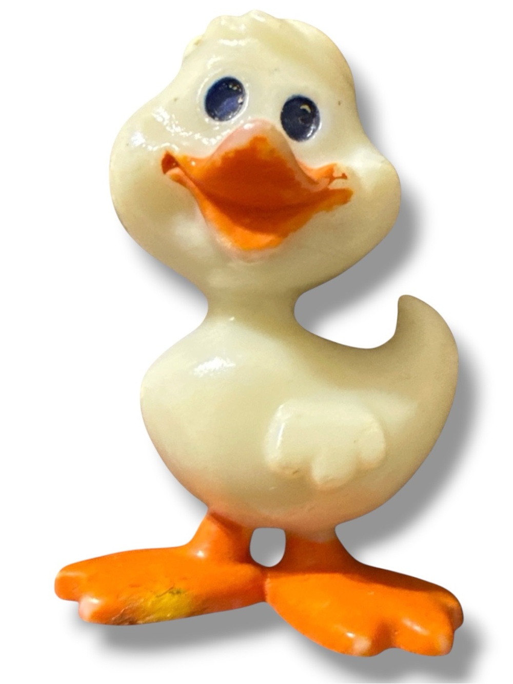 Vintage Hallmark Cards 1973 Easter White Duck Figural Brooch Pin RARE
